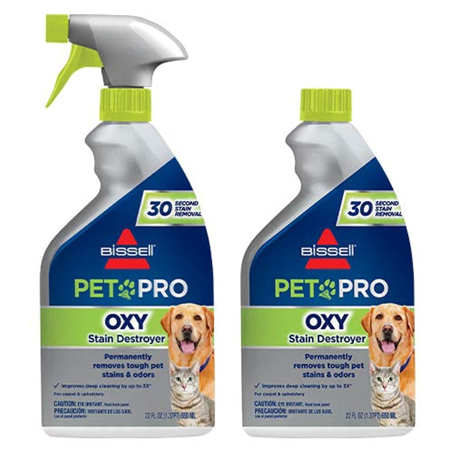 Foto 2 pulgar | Destructor De Manchas Bissell Pet Pro Oxy Para Alfombras, 650 Ml, Paquete De 2 - Venta Internacional.