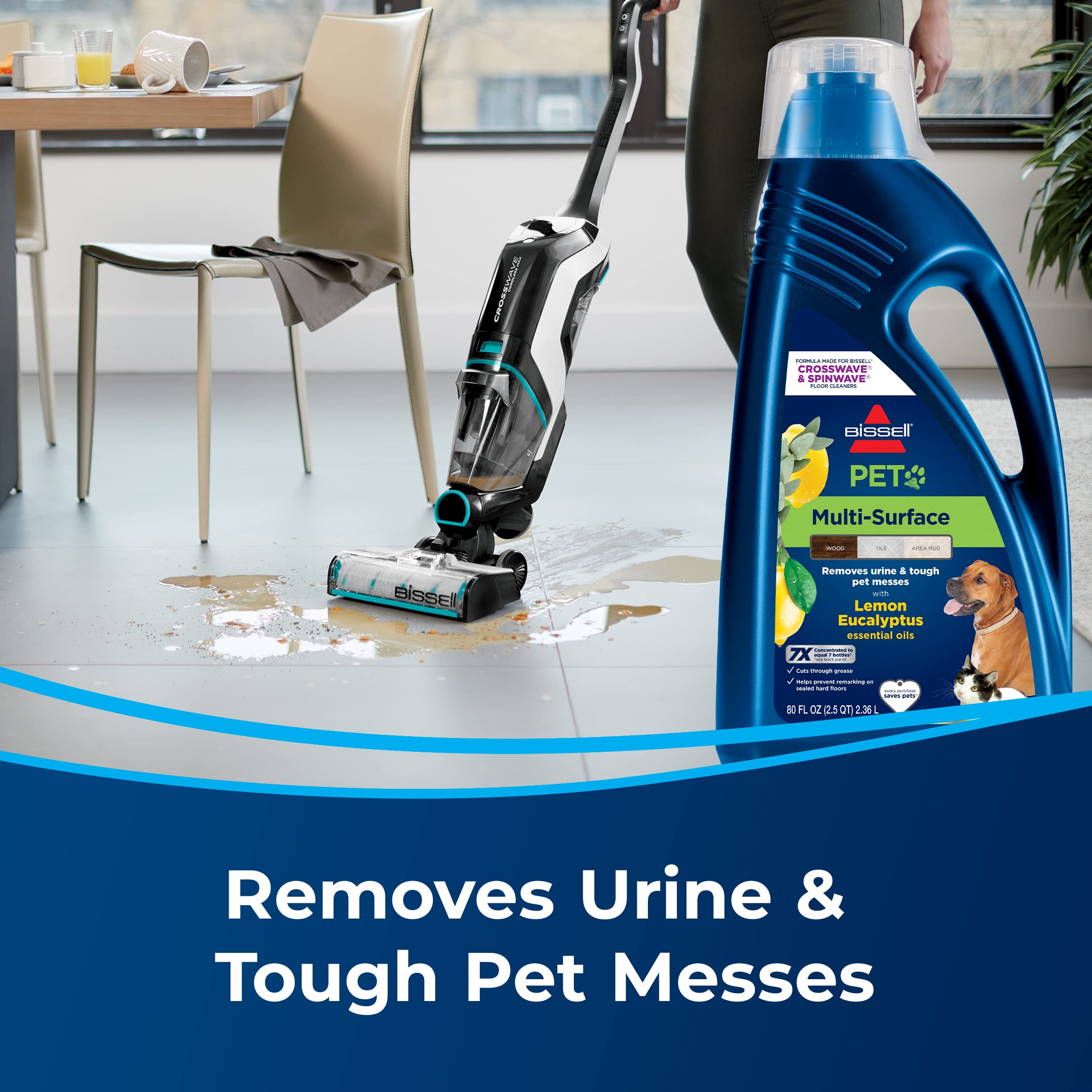 Foto 4 pulgar | Limpiador Bissell Para Mascotas Multisuperficie Con Cítricos, 2,37 L - Venta Internacional.