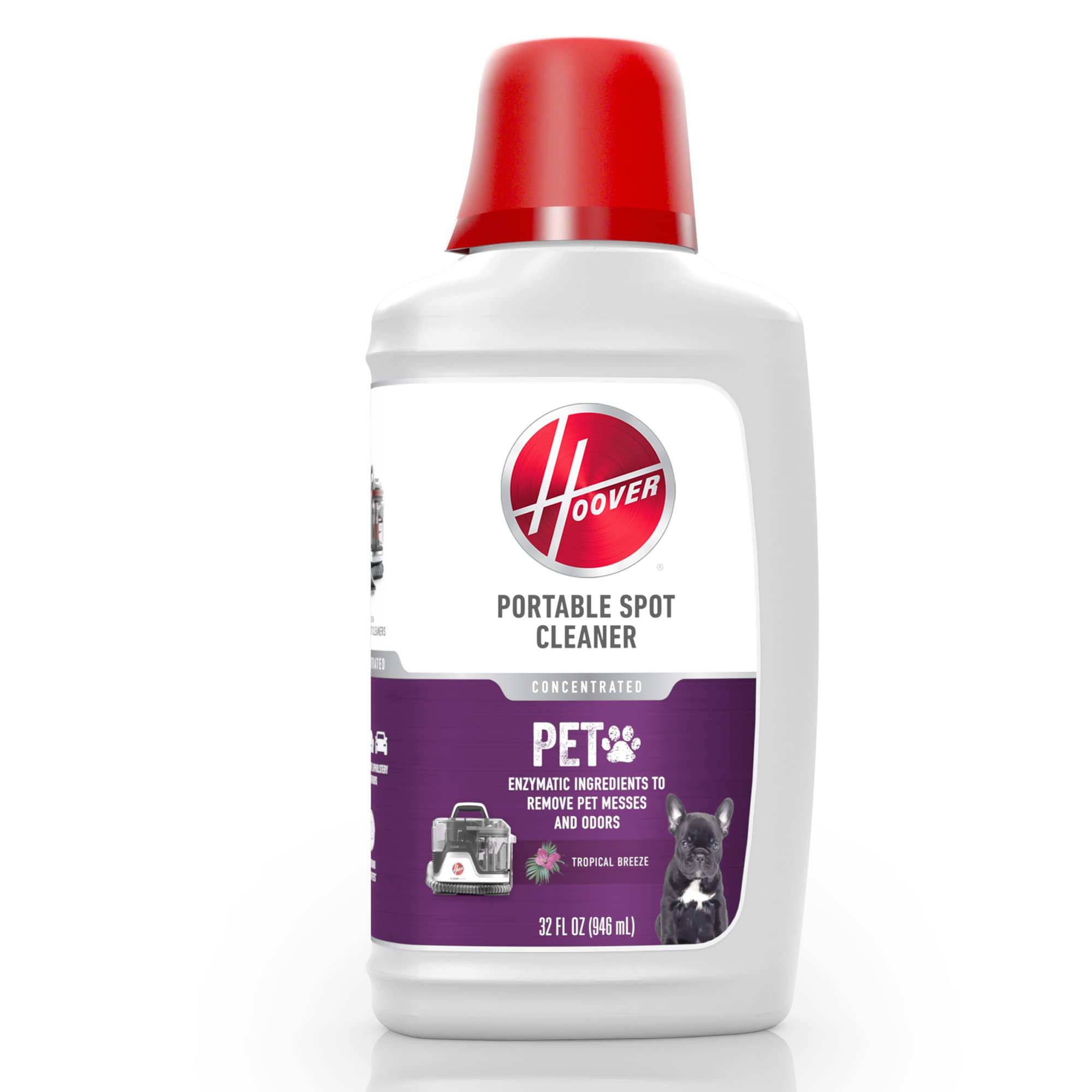 Foto 1 | Solución Limpiadora De Manchas Hoover Pet Tropical Breeze 950 Ml - Venta Internacional.
