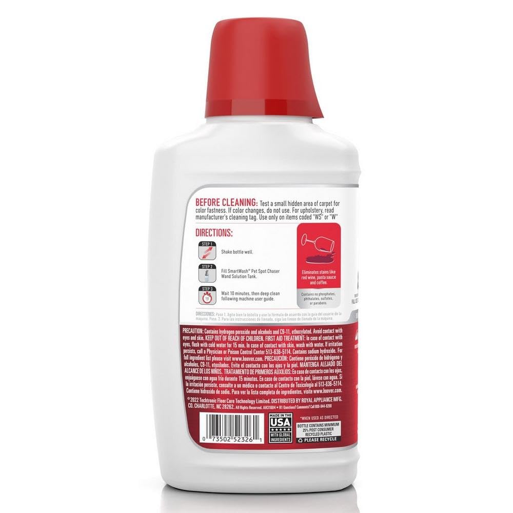 Foto 3 pulgar | Solución Limpiadora De Recambio Hoover Oxy Spot Chaser 950 Ml - Venta Internacional.
