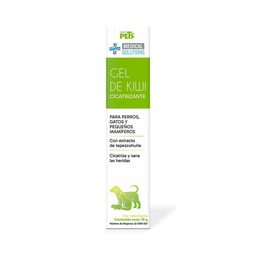 Foto 5 pulgar | Medical Solution Gel Cicatrizante De Kiwi Para Perros, Gatos Y Pequeños Mamíferos Con 60 Gramos