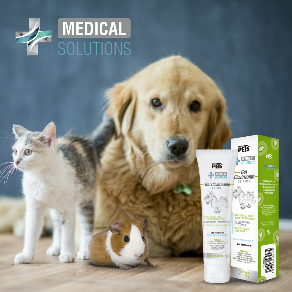 Foto 6 pulgar | Medical Solution Gel Cicatrizante De Kiwi Para Perros, Gatos Y Pequeños Mamíferos Con 60 Gramos