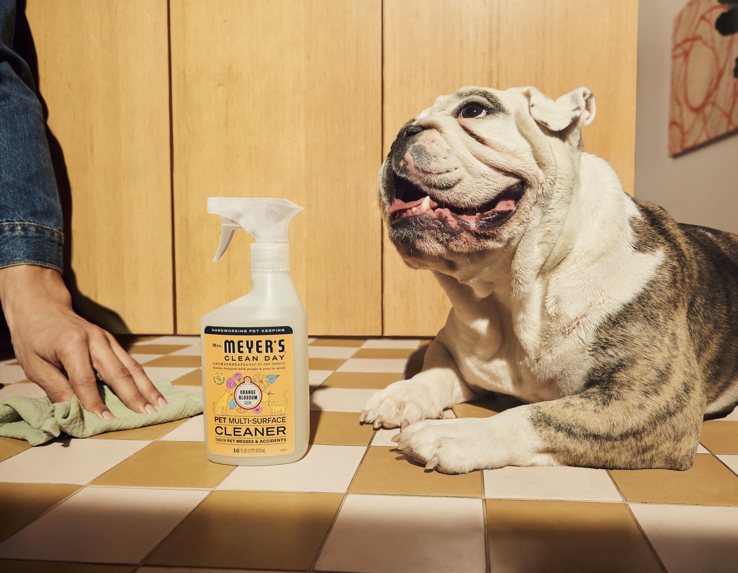 Foto 8 pulgar | Limpiador Multisuperficie Para Mascotas Mrs. Meyer's Clean Day 480 Ml - Venta Internacional.