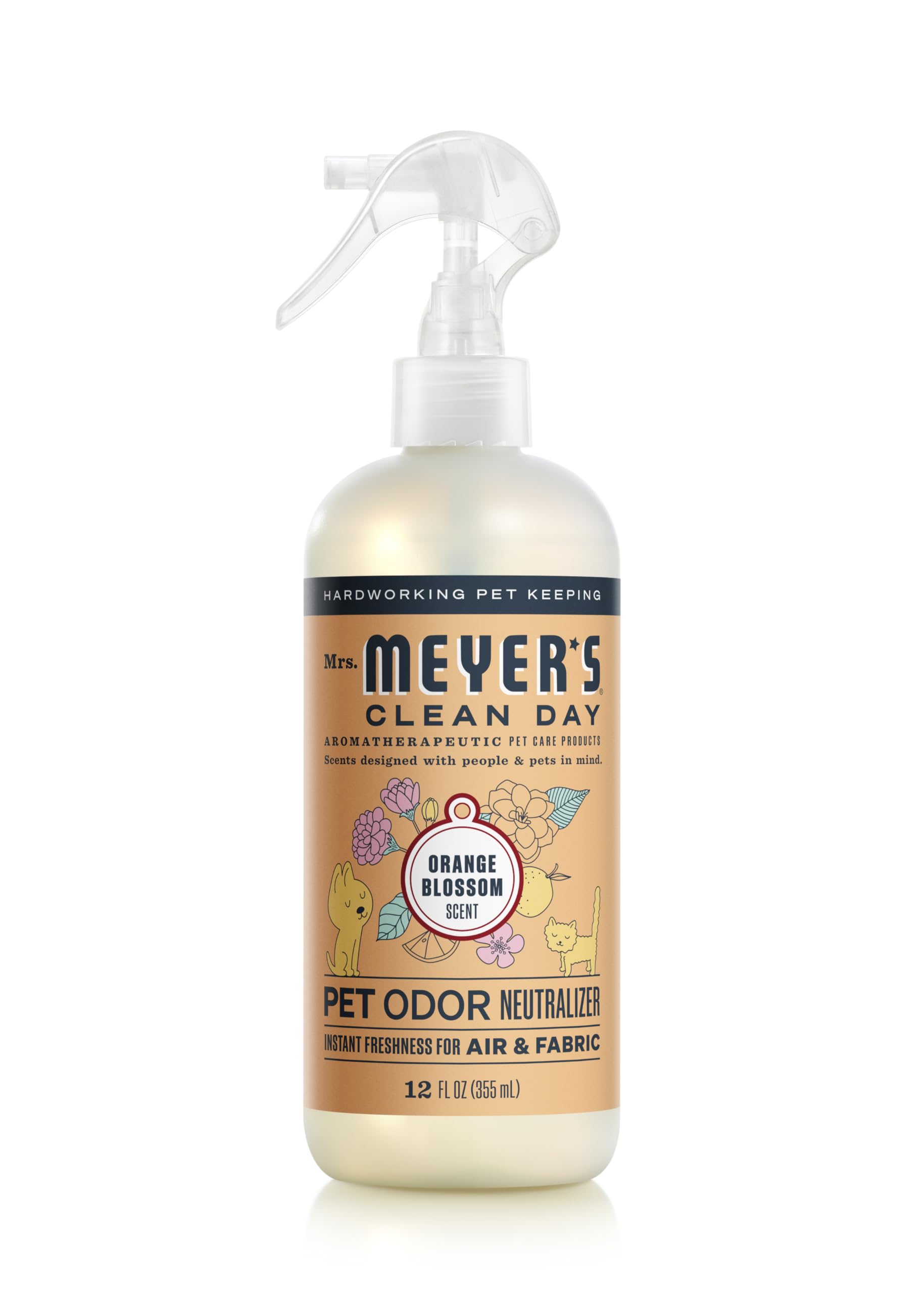 Foto 2 pulgar | Neutralizador De Olores Para Mascotas Mrs. Meyer's Clean Day Orange Blossom 480 Ml - Venta Internacional.