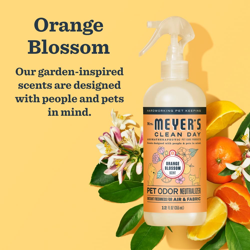 Foto 3 pulgar | Neutralizador De Olores Para Mascotas Mrs. Meyer's Clean Day Orange Blossom 480 Ml - Venta Internacional.