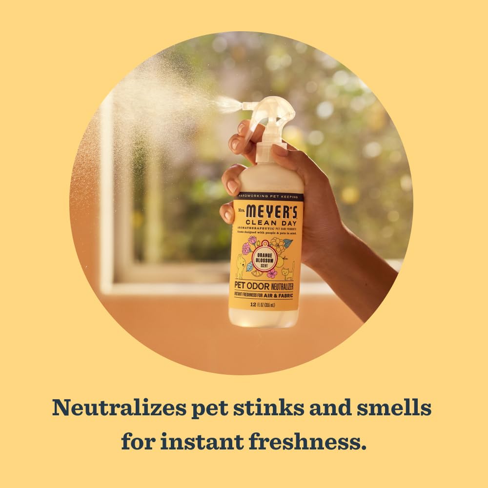 Foto 4 pulgar | Neutralizador De Olores Para Mascotas Mrs. Meyer's Clean Day Orange Blossom 480 Ml - Venta Internacional.