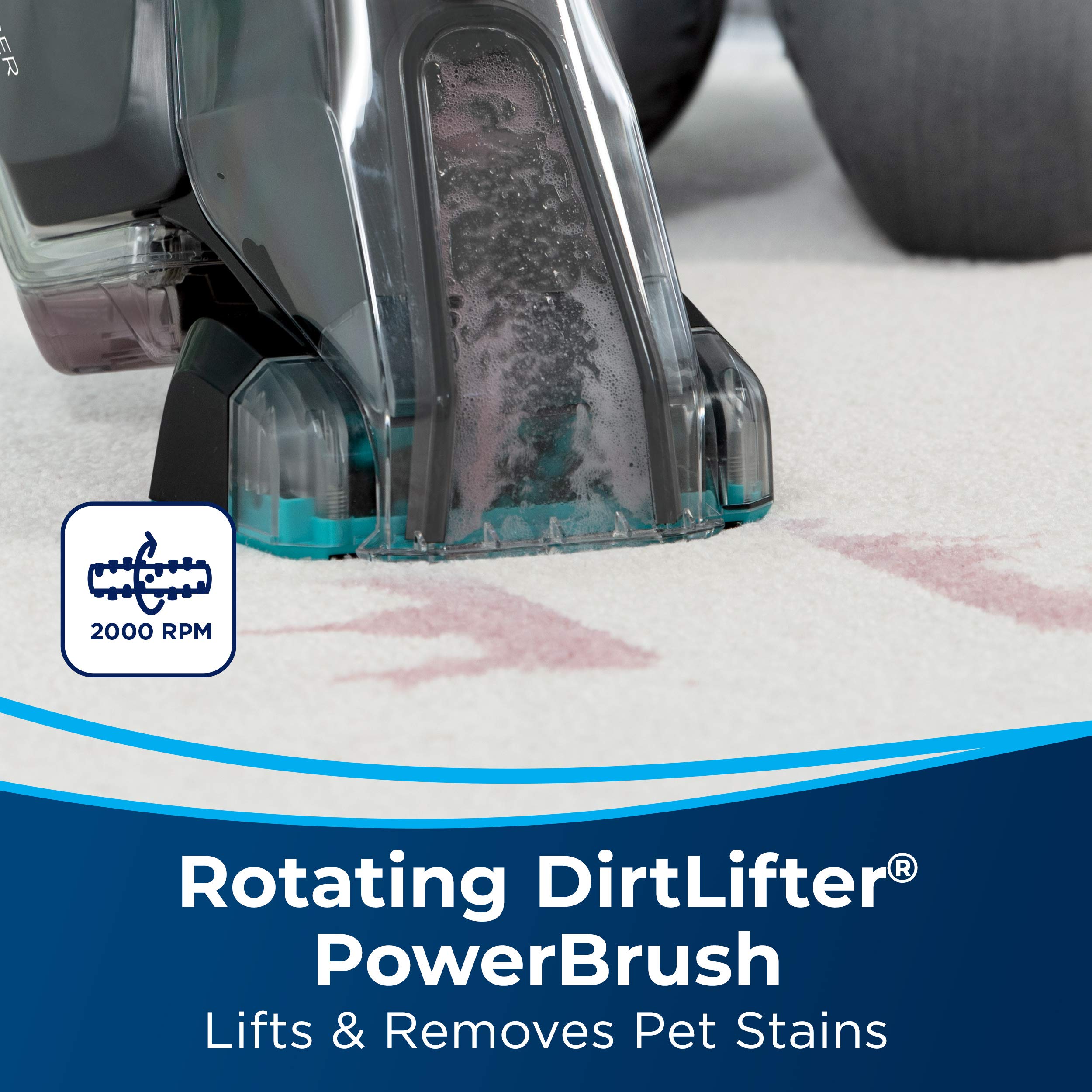 Foto 4 pulgar | Limpiador De Alfombras Bissell Pet Stain Eraser Powerbrush 2837 - Venta Internacional.