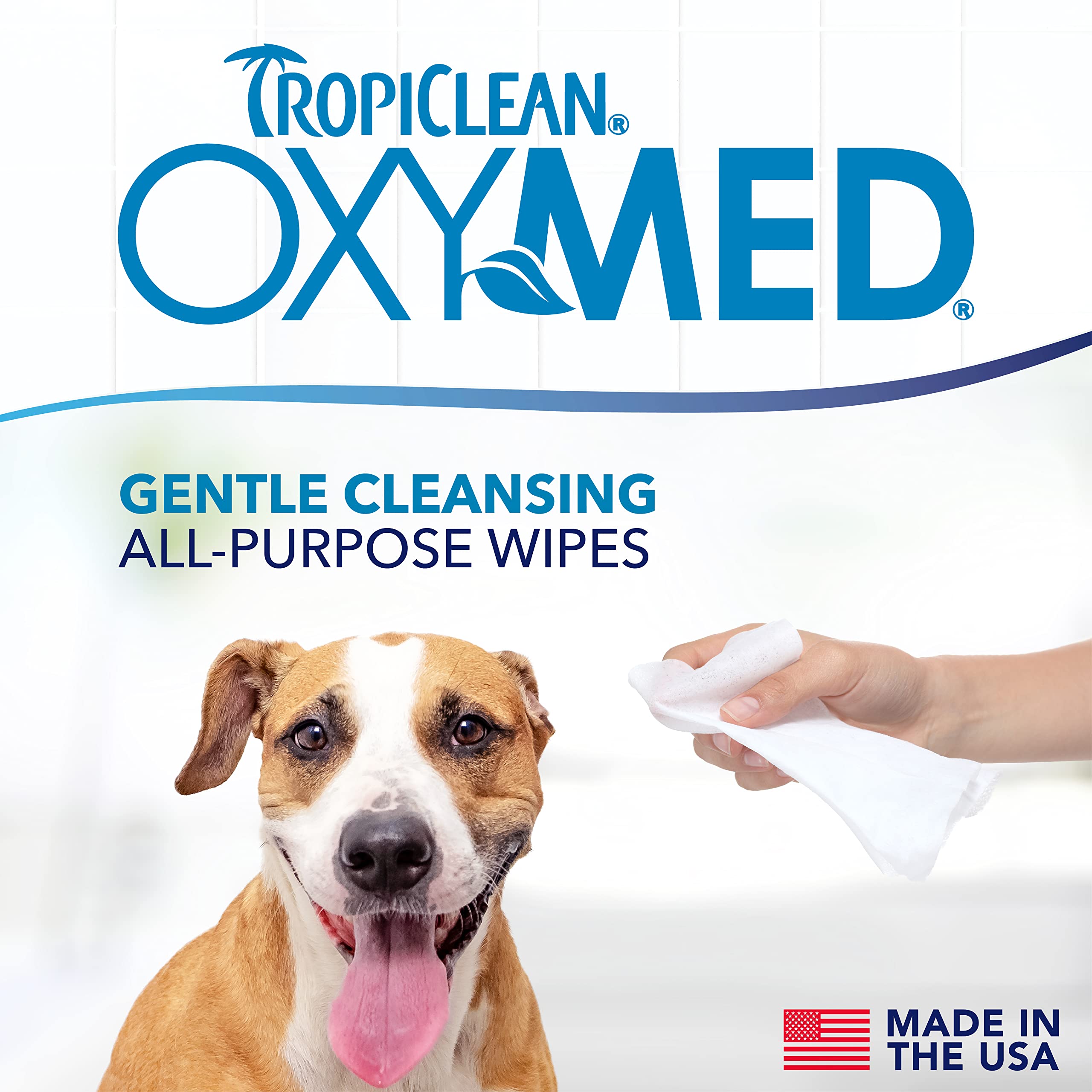 Foto 3 pulgar | Toallitas Tropiclean Oxymed Soothing Allover Para Gatos Y Perros, 50 Unidades - Venta Internacional.
