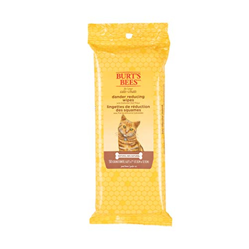 Foto 3 pulgar | Toallitas Para Mascotas Burt's Bees Para Gatos, Reductoras Naturales De Caspa, 50 Unidades - Venta Internacional.