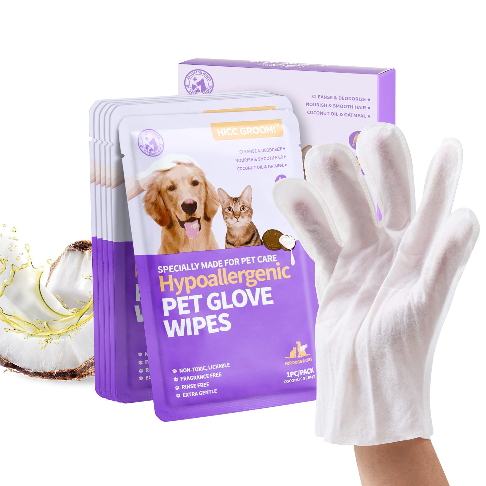 Toallitas Limpiadoras Y Desodorizantes Para Perros Y Gatos, 6 Unidades - Venta Internacional.