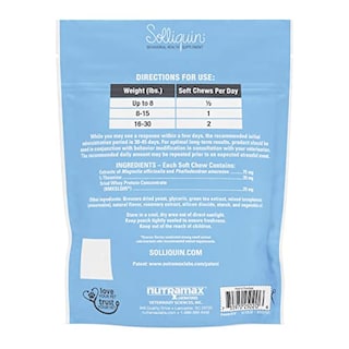 Foto 2 | Suplemento Nutramax Solliquin Behavioral Health Para Perros Y - Venta Internacional.