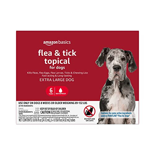 Tratamiento Antipulgas Y Garrapatas Para Perros Amazon Basics Xl - Venta Internacional.