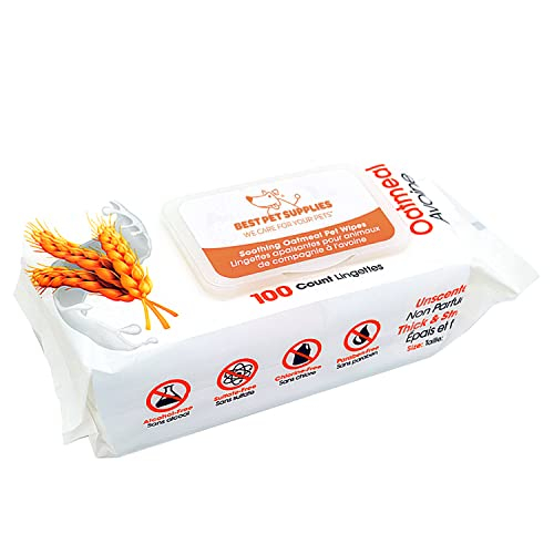 Foto 1 | Toallitas De Aseo Para Mascotas Best Pet Supplies, Paquete De 100 Para Perros Y Gatos - Venta Internacional.