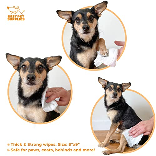 Foto 4 pulgar | Toallitas De Aseo Para Mascotas Best Pet Supplies, Paquete De 100 Para Perros Y Gatos - Venta Internacional.