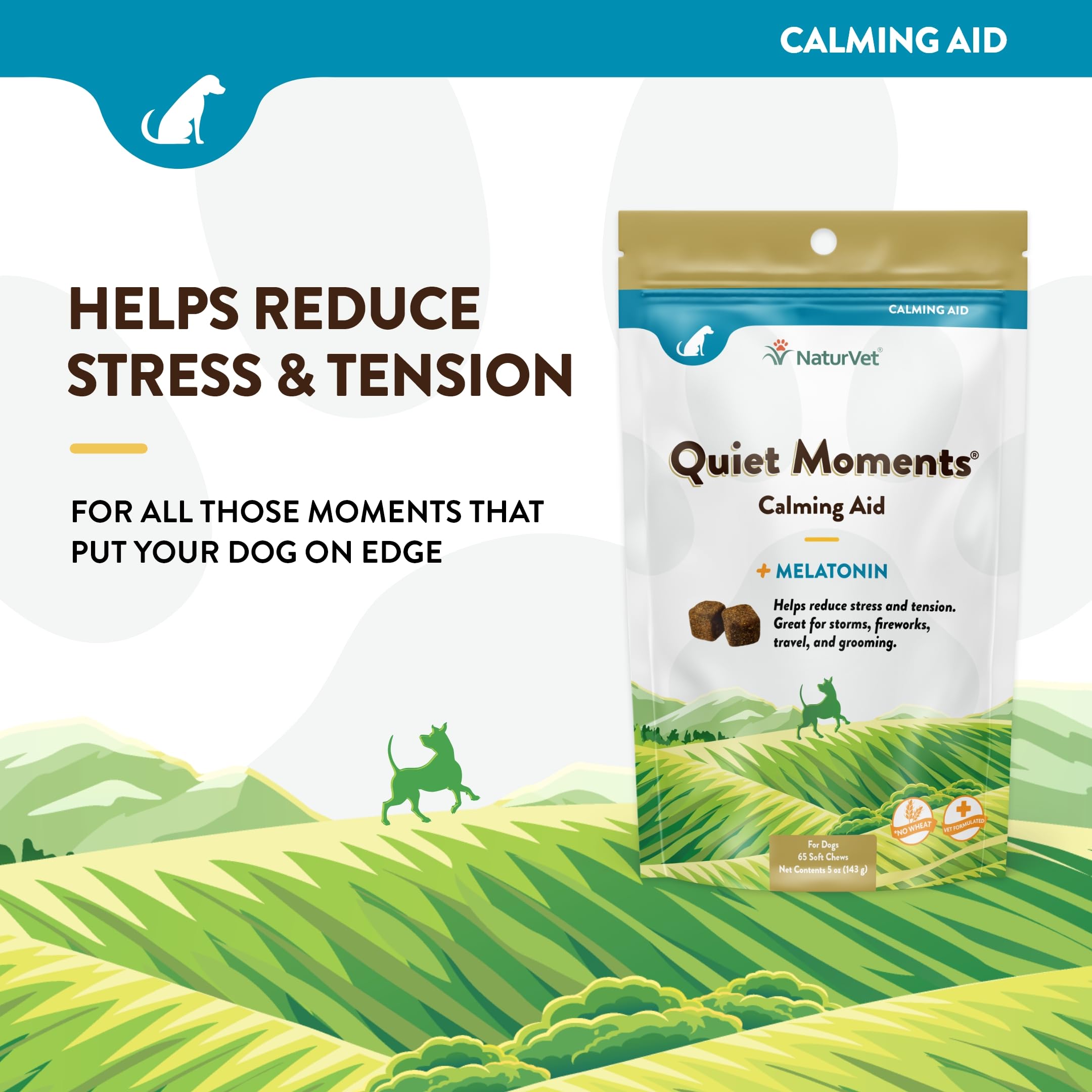 Foto 4 pulgar | Suplemento Para Perros Naturvet Quiet Moments Calming Aid 65 Soft Chews - Venta Internacional.