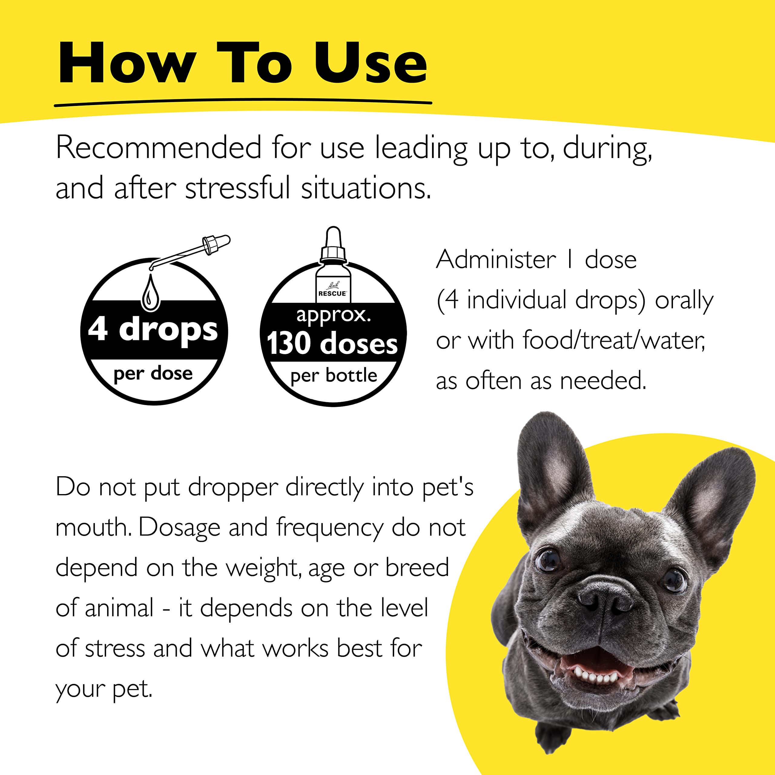 Foto 4 pulgar | Gotas Calmantes Rescue Remedy Pet Para Perros, 20 Ml - Venta Internacional.