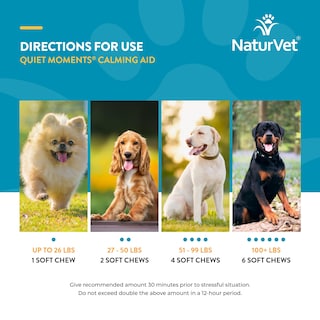 Foto 7 | Suplemento Para Perros Naturvet Quiet Moments Calming Aid 240 Chews - Venta Internacional.
