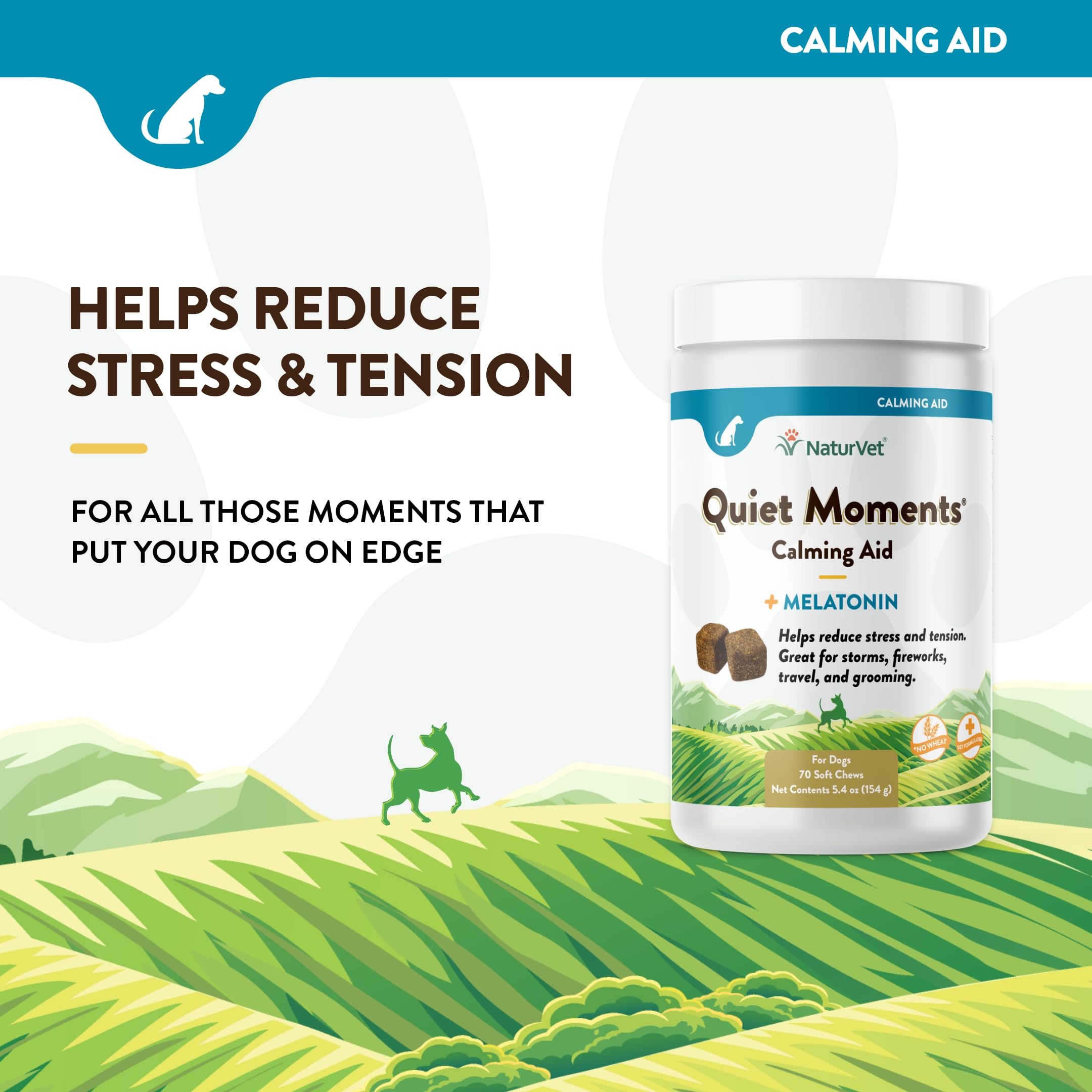 Foto 4 pulgar | Suplemento Para Perros Naturvet Quiet Moments Calming Aid  70 Unidades - Venta Internacional.