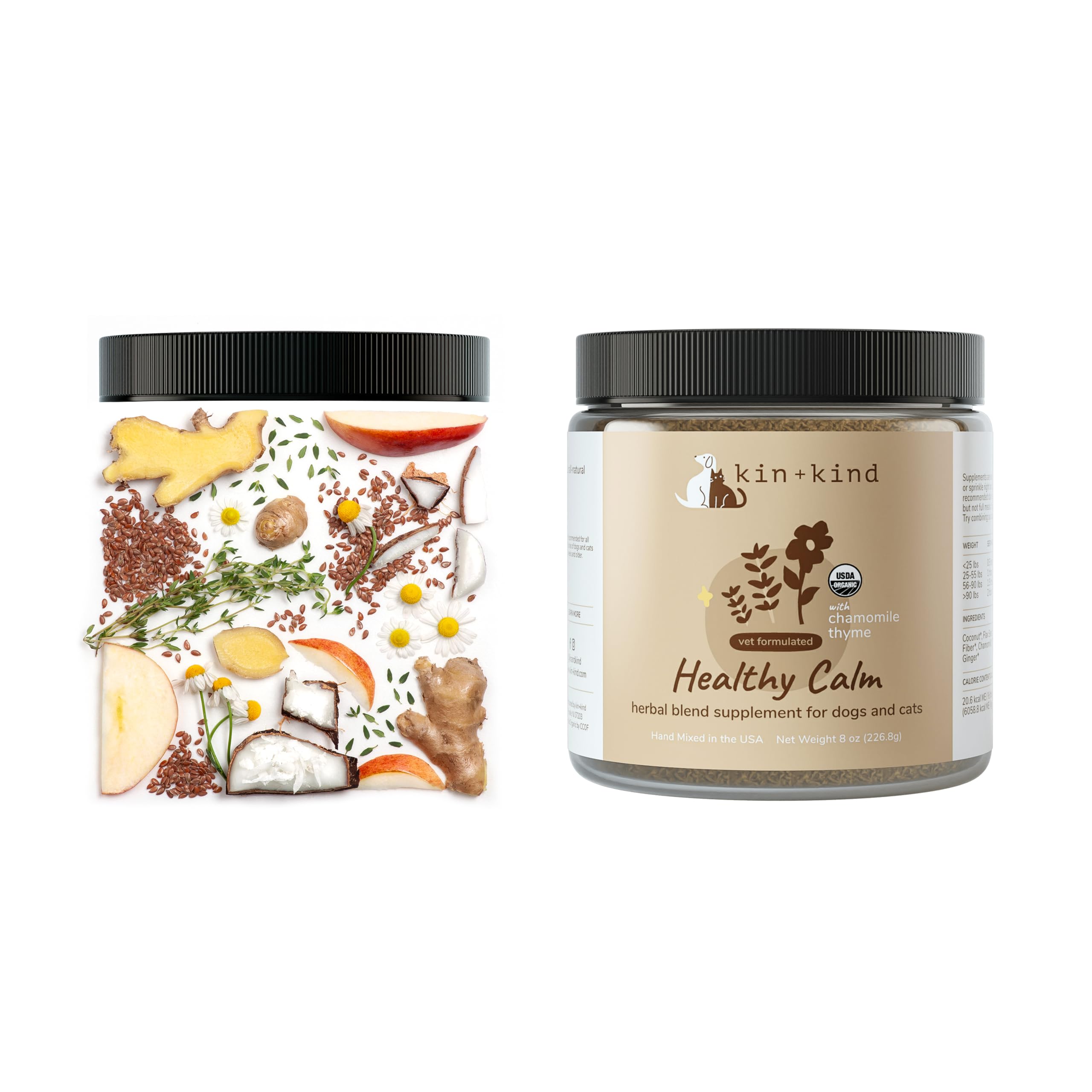 Foto 7 pulgar | Suplemento Kin+kind Healthy Calm Para Perros Y Gatos 120 Ml - Venta Internacional.