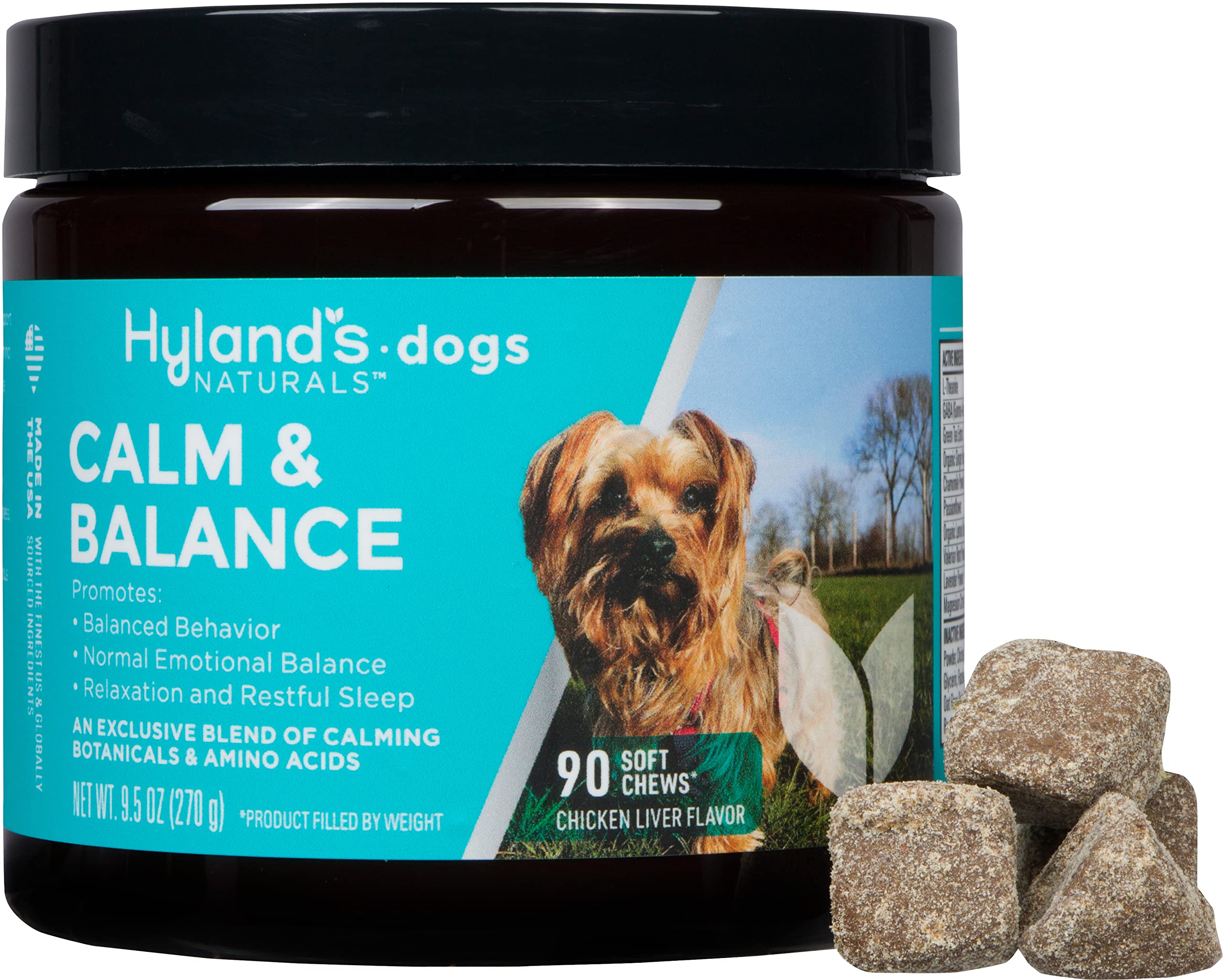 Foto 7 pulgar | Suplemento Hyland's Calm & Balance For Dogs 90 Soft Chews - Venta Internacional.