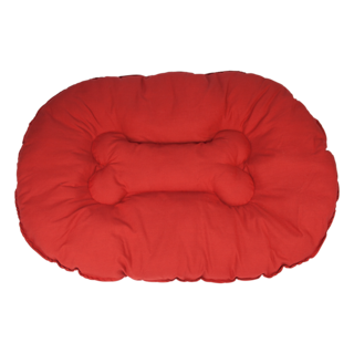 Foto 2 | Cojín para Cama de Plástico Fancy Pets para Perro - Tamaño Extragrande color Vino