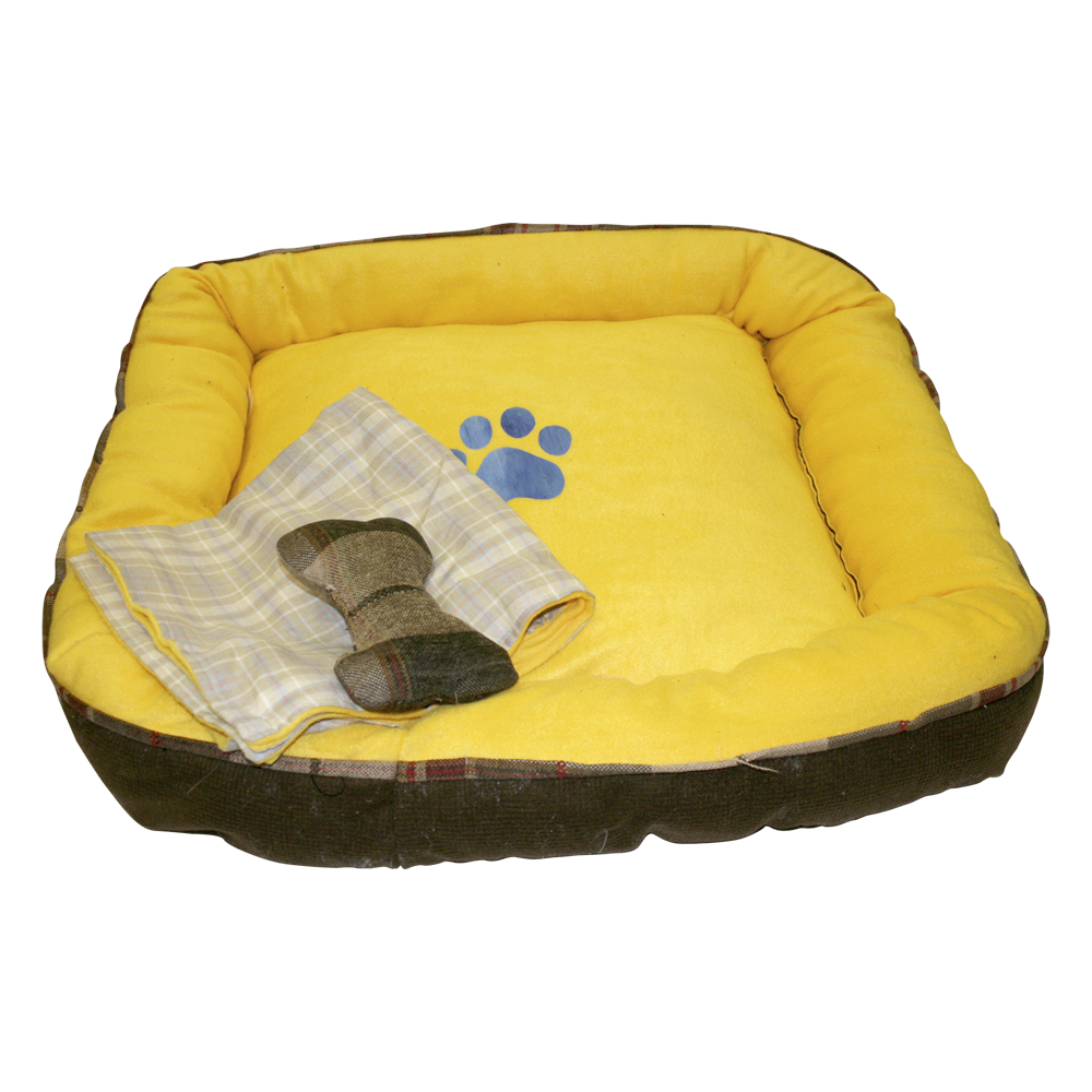 Foto 2 pulgar | Cama para Mascotas Fancy Pets Multicolor Grande con Frazada y Juguete