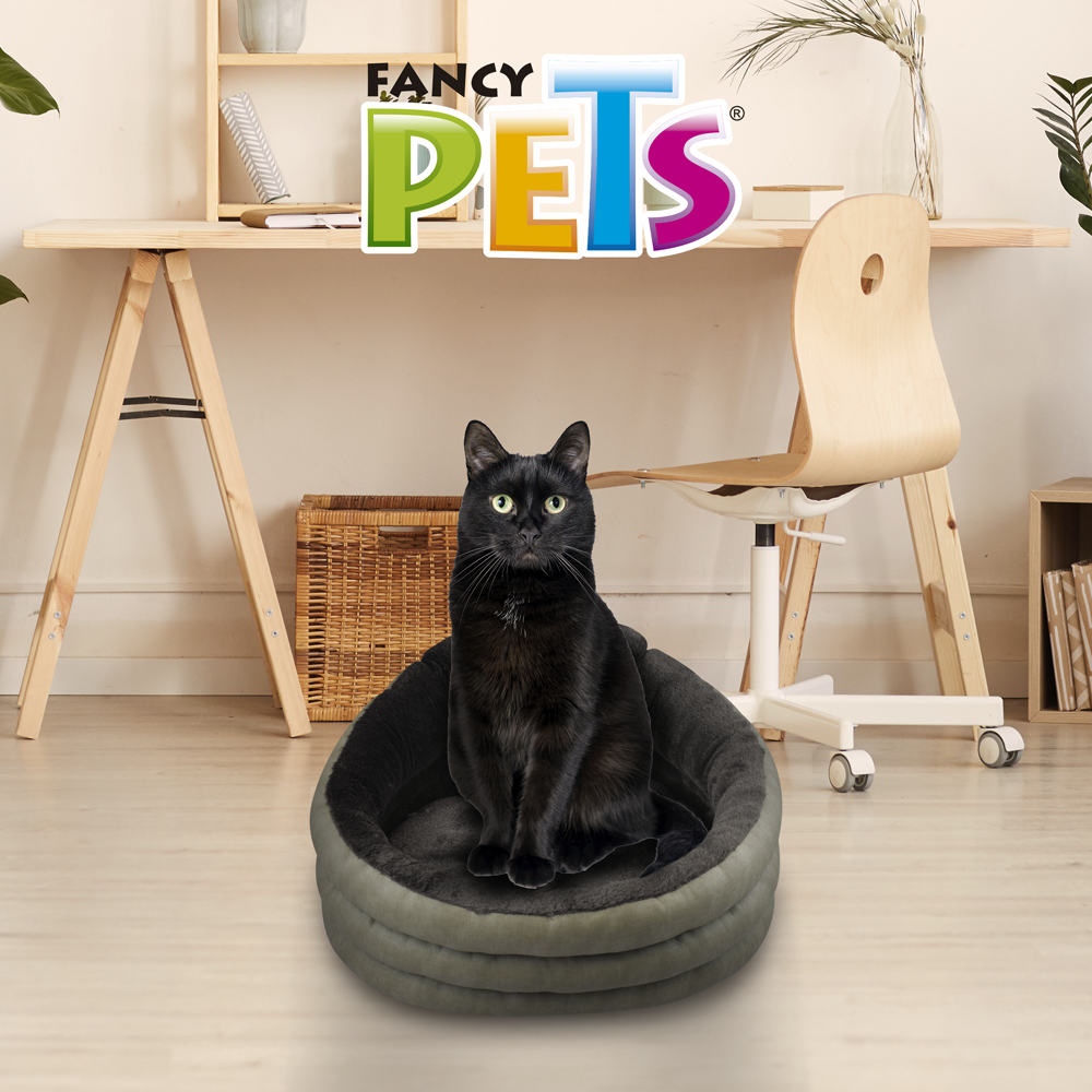 Foto 3 | Cama Espiral para Mascota Fancy Pets color Gris