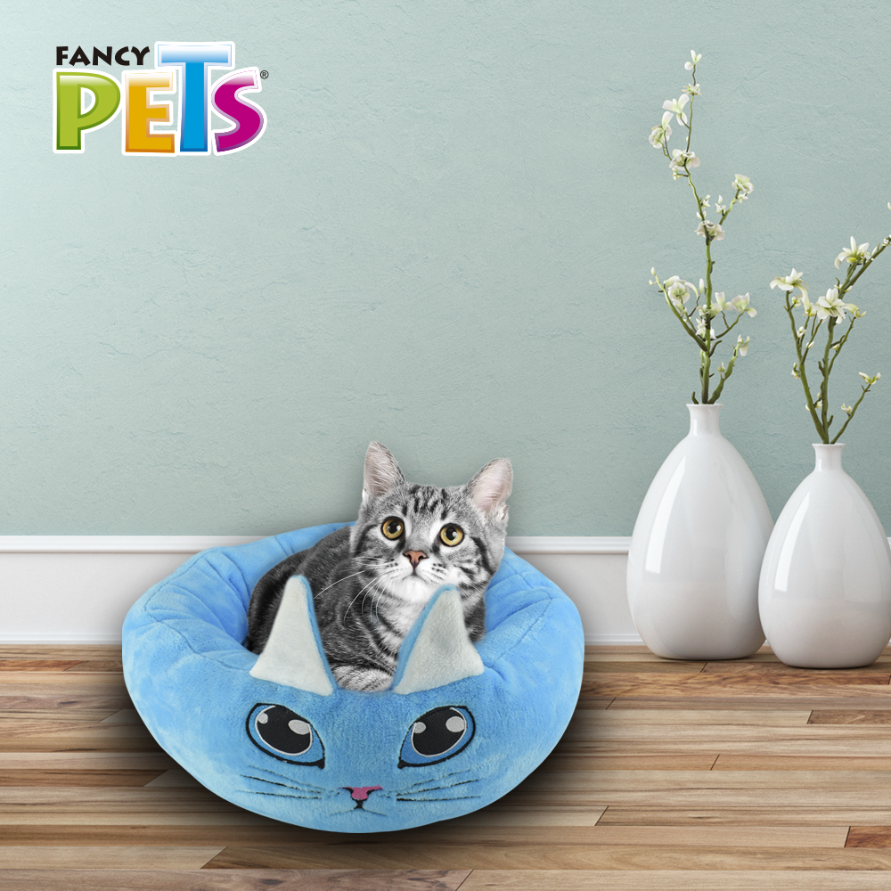 Foto 4 pulgar | Cama para Gato Fancy Pets color Azul