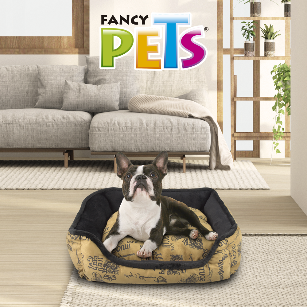 Foto 4 pulgar | Cama para Mascota Fancy Pets Mojo Letras/ color Beige Chica