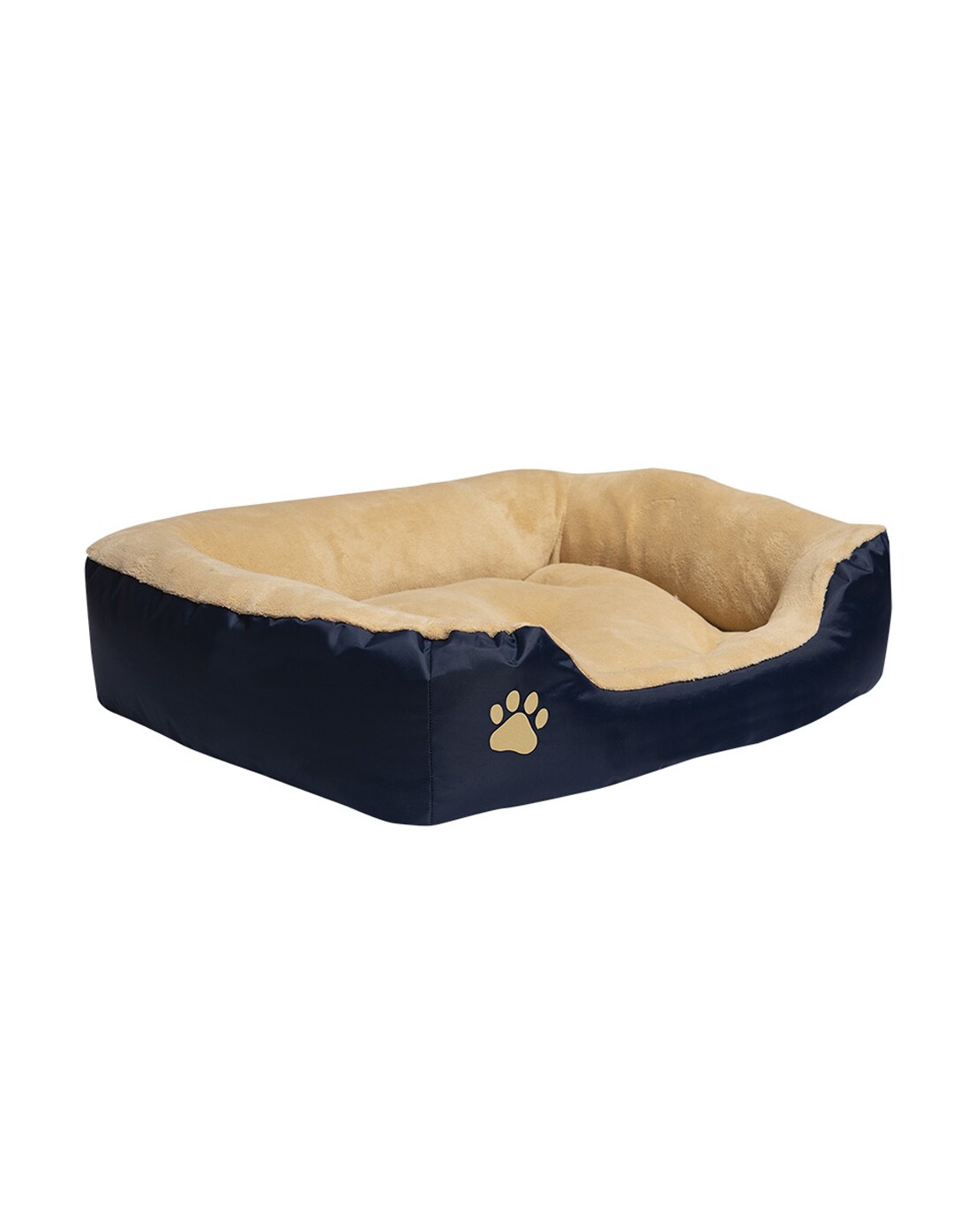 Cama Mascotas Chiqui Mundo Lux Navy color Azul Tamaño M $2,218