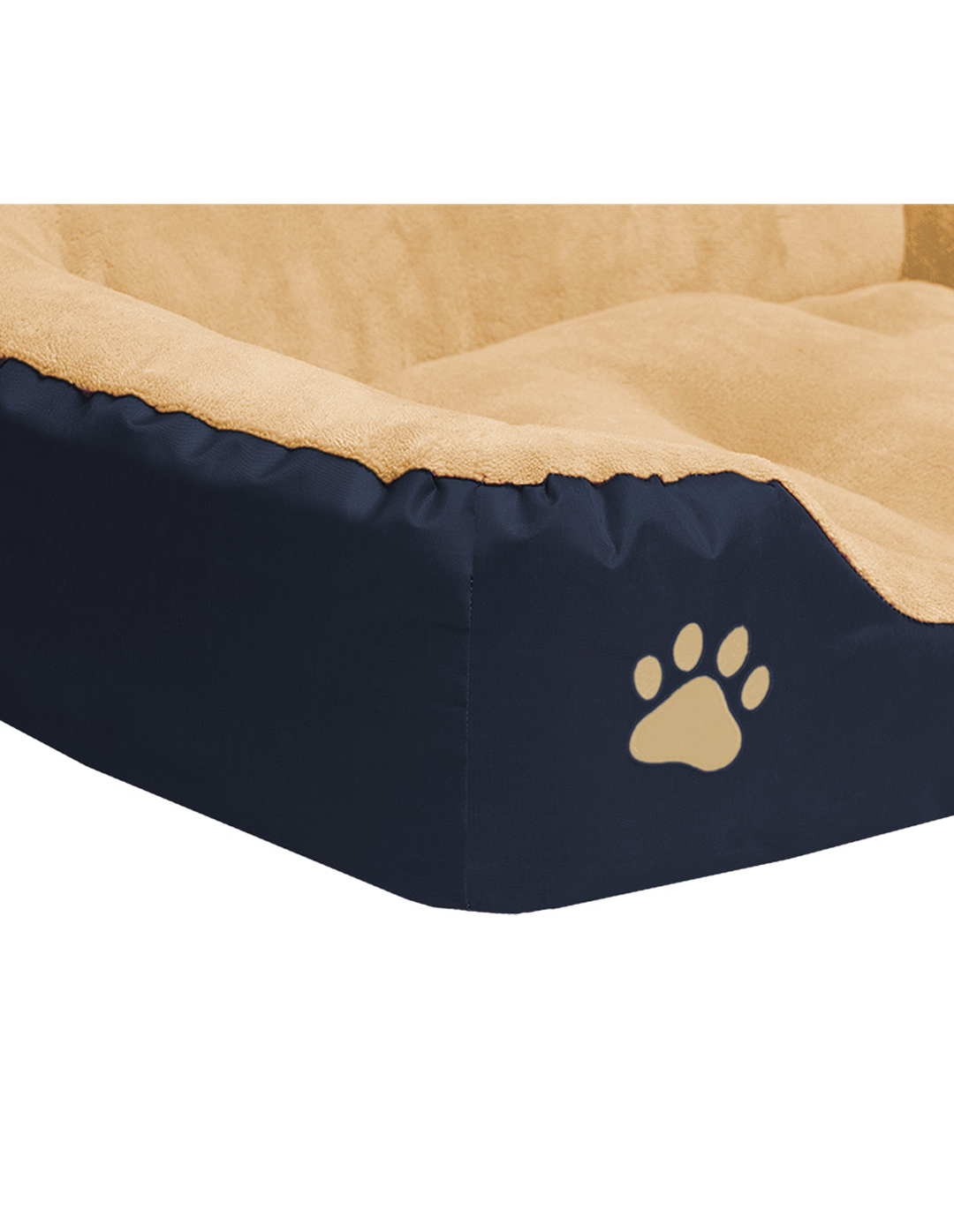 Foto 3 pulgar | Cama Mascotas Chiqui Mundo Lux Navy color Azul Tamaño M