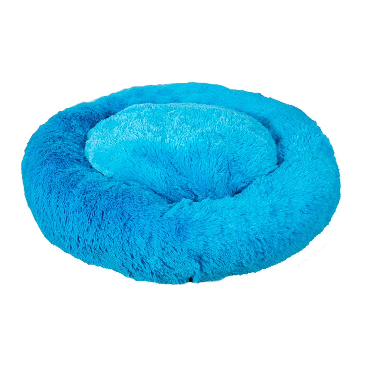 Foto 4 pulgar | Cama de Mascota Antiestrés Cómoda Cálida Lavable Grande color Azul