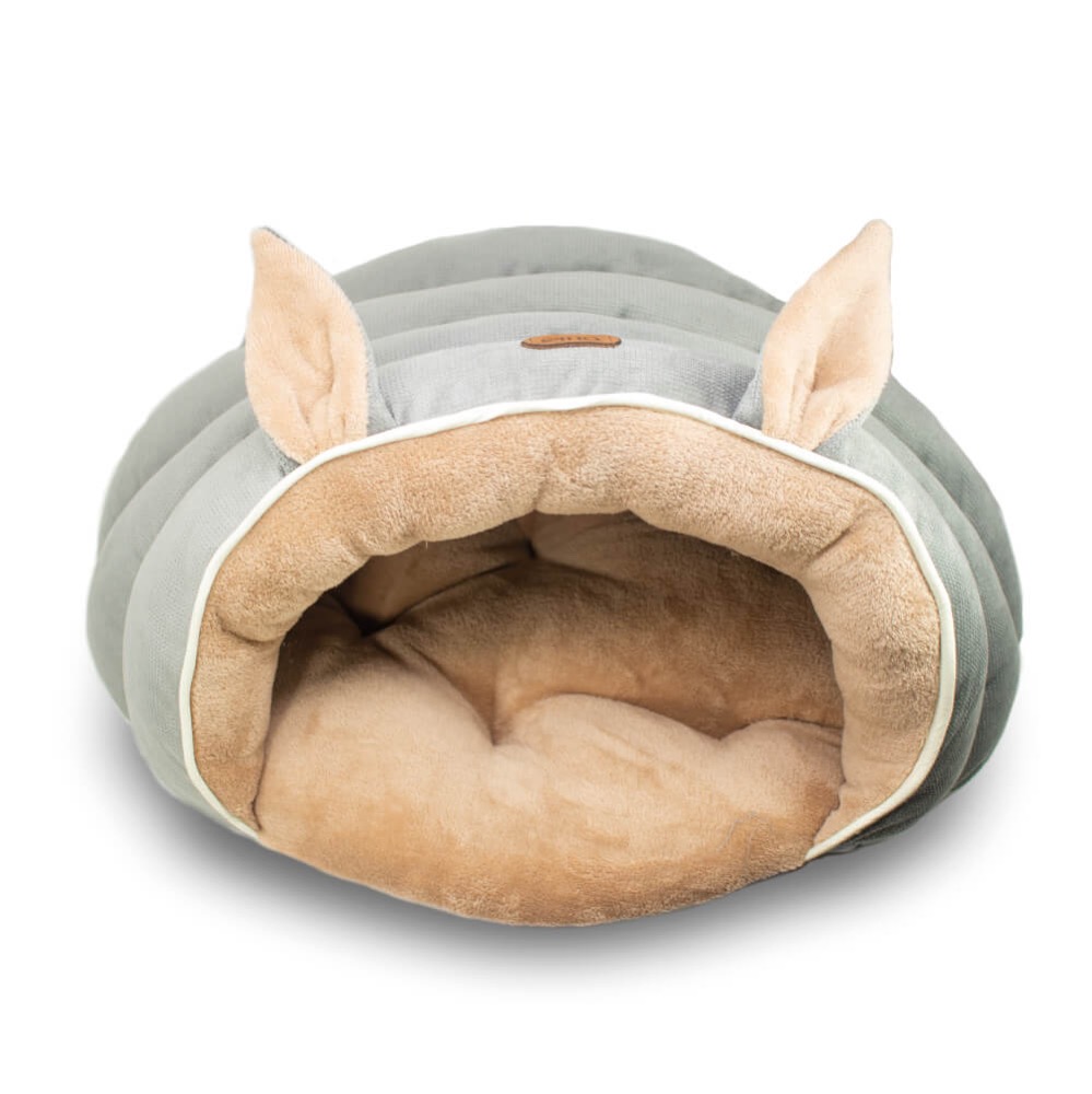 Foto 2 pulgar | Cama para Perro o Gato Jack Pet Relleno 100% P.e.t. color Gris Talla M