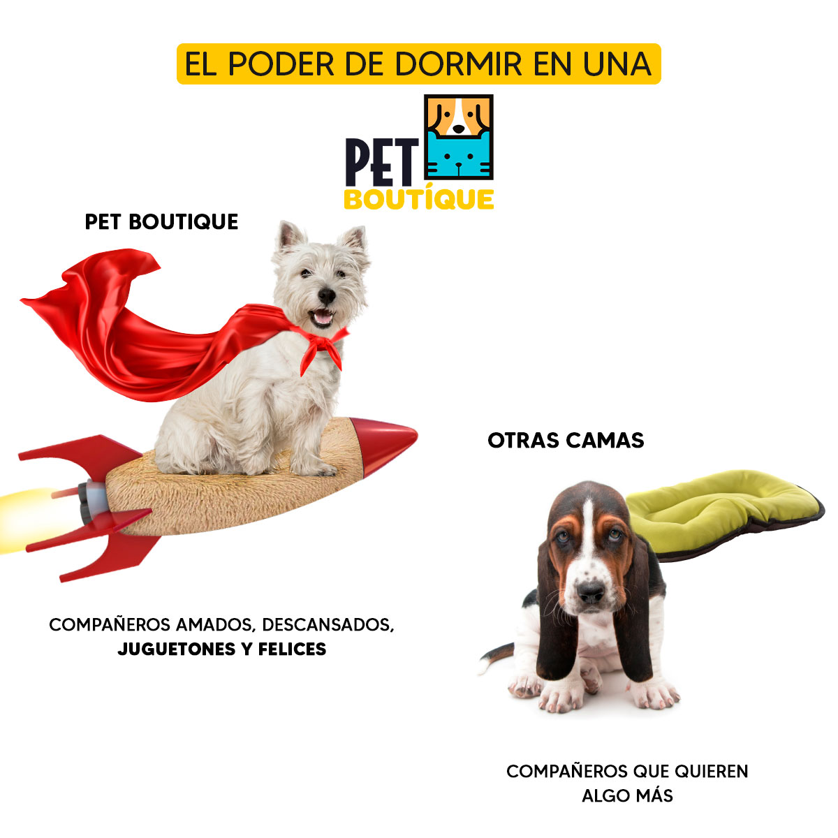 Foto 9 pulgar | Cama para Mascotas, Perro, Gato Tv Ofertas Pet Boutique Ocre, única con cierre, Desmontable, fácil retiro de fund