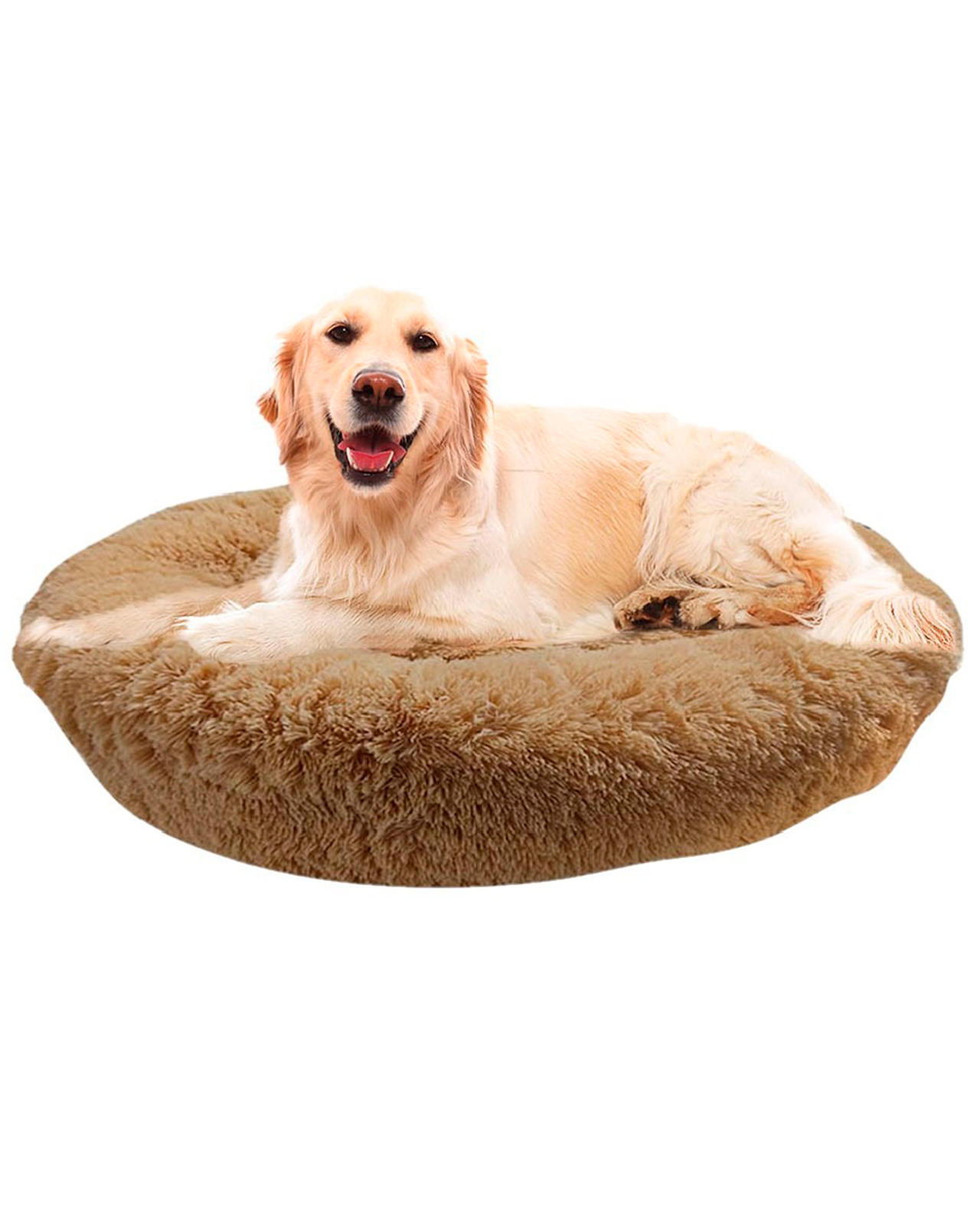 Foto 4 pulgar | Cama para Mascotas Lunics color Beige Jumbo Confortable Antiestrés