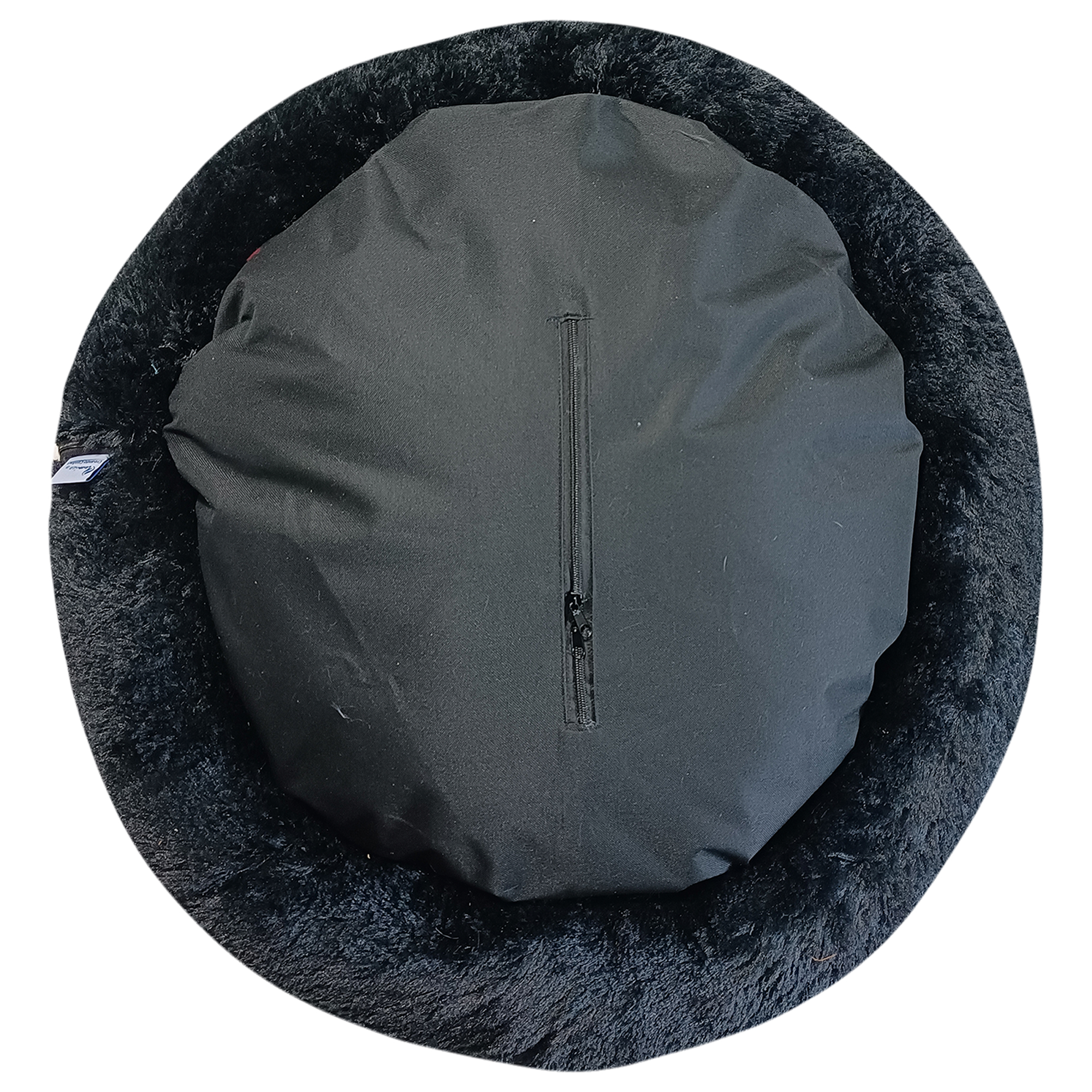 Foto 4 pulgar | Cama para Mascotas Lunics color Negro Mediana Confortable Antiestrés