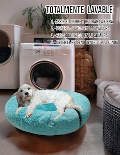 Foto 7 | Cama para Mascotas Lunics color Verde Mediana Confortable Antiestrés