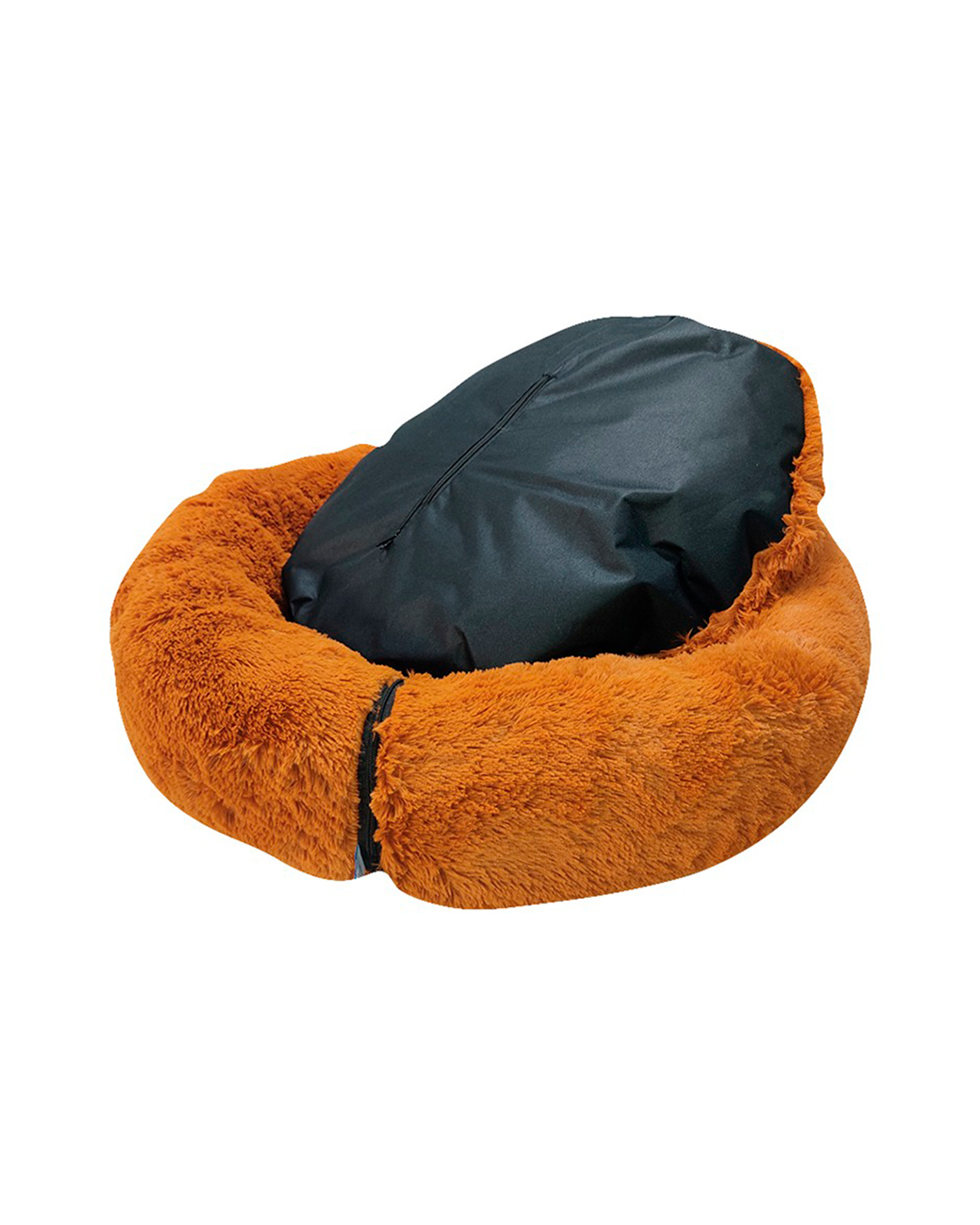 Foto 3 pulgar | Cama para Mascotas Lunics color Cobre Grande Confortable Antiestrés