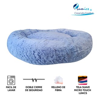 Foto 6 | Cama para Mascotas Lunics color Púrpura Grande Confortable Antiestrés