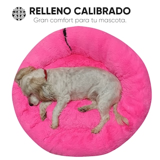Foto 4 | Cama para Mascotas Lunics color Rosa Chica Confortable Antiestrés