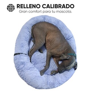 Foto 4 | Cama para Mascotas Lunics color Púrpura Jumbo Confortable Antiestrés