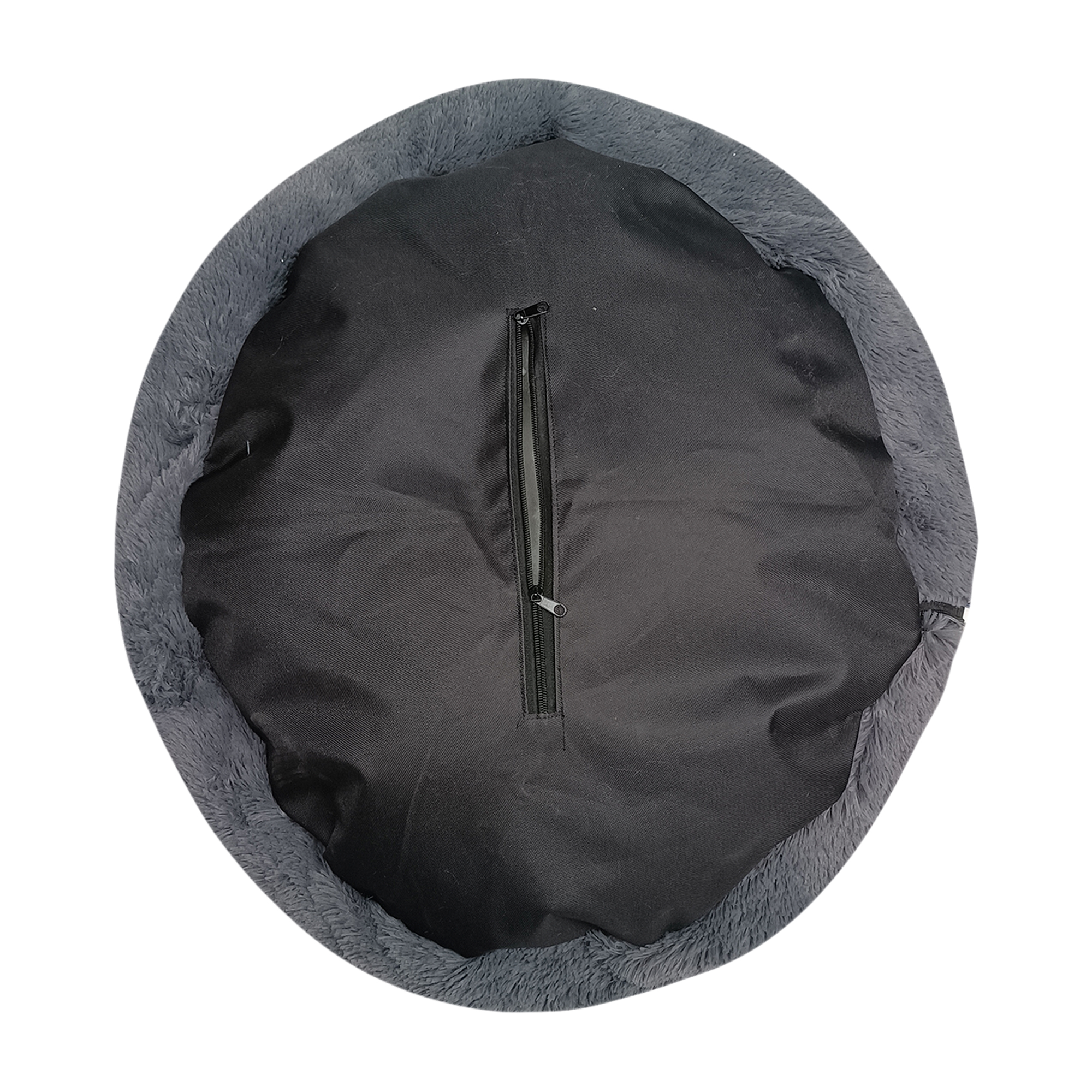 Foto 4 pulgar | Cama para Mascotas Lunics color Gris Grande Confortable Antiestrés