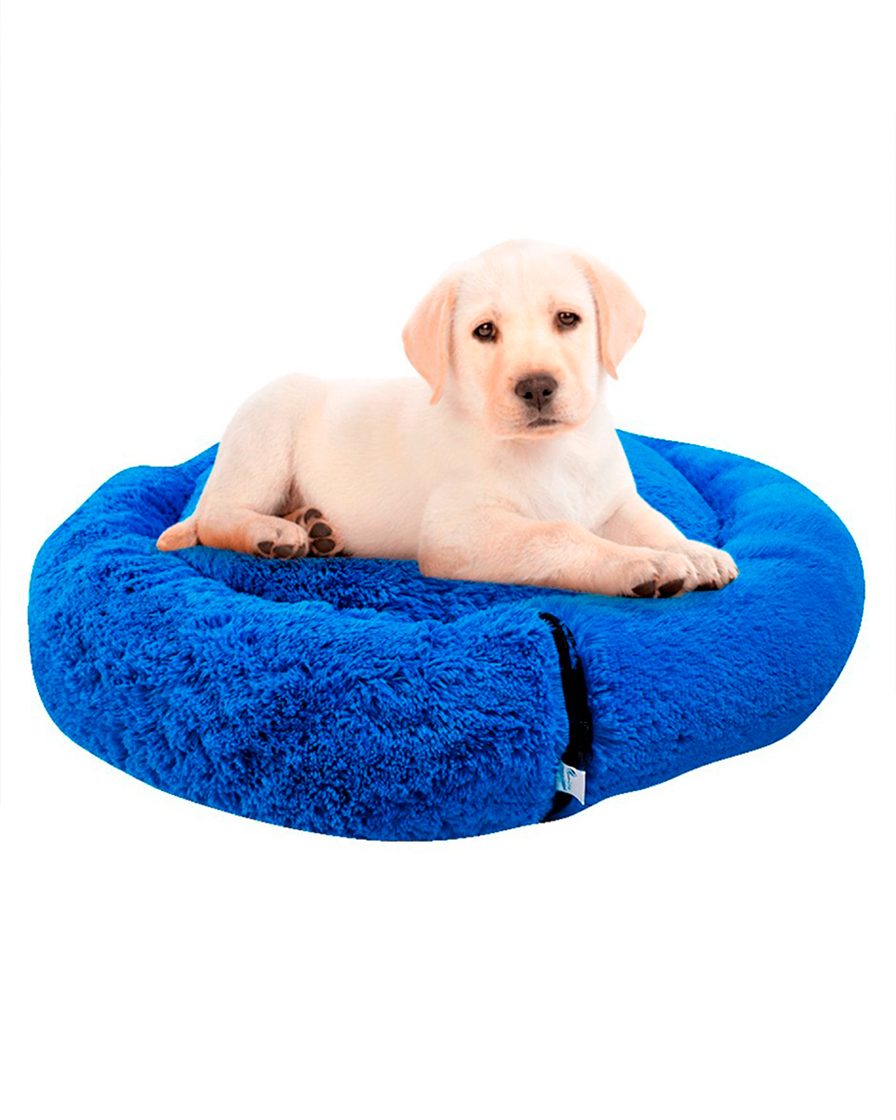 Foto 4 pulgar | Cama para Mascotas Lunics color Azul Jumbo Confortable Antiestrés