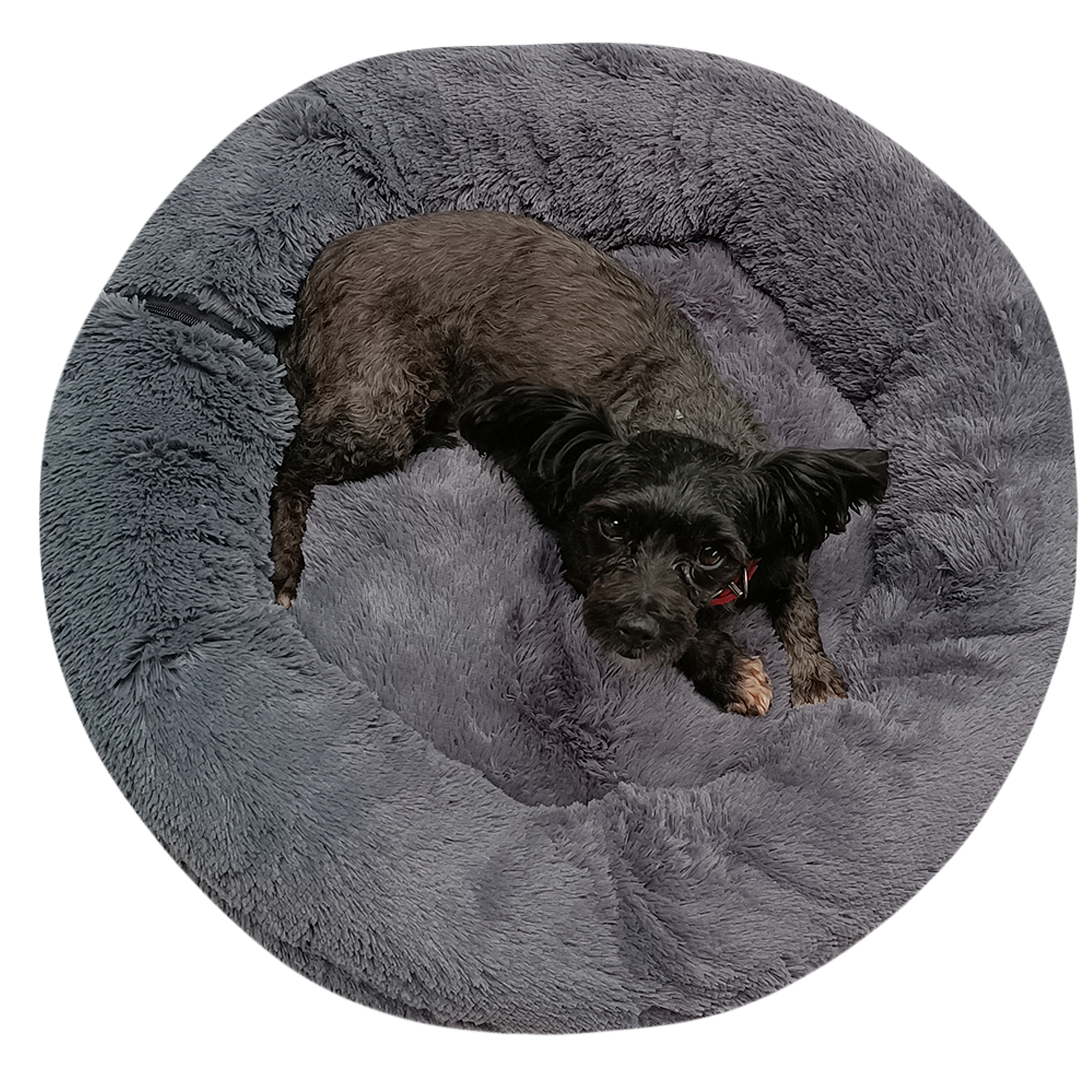 Foto 8 | Cama para Mascotas Lunics color Gris Jumbo Confortable Antiestrés