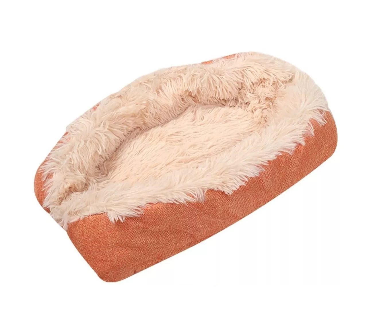 Foto 2 pulgar | Cama para Mascotas Belug color Naranja 50 x 60 cm