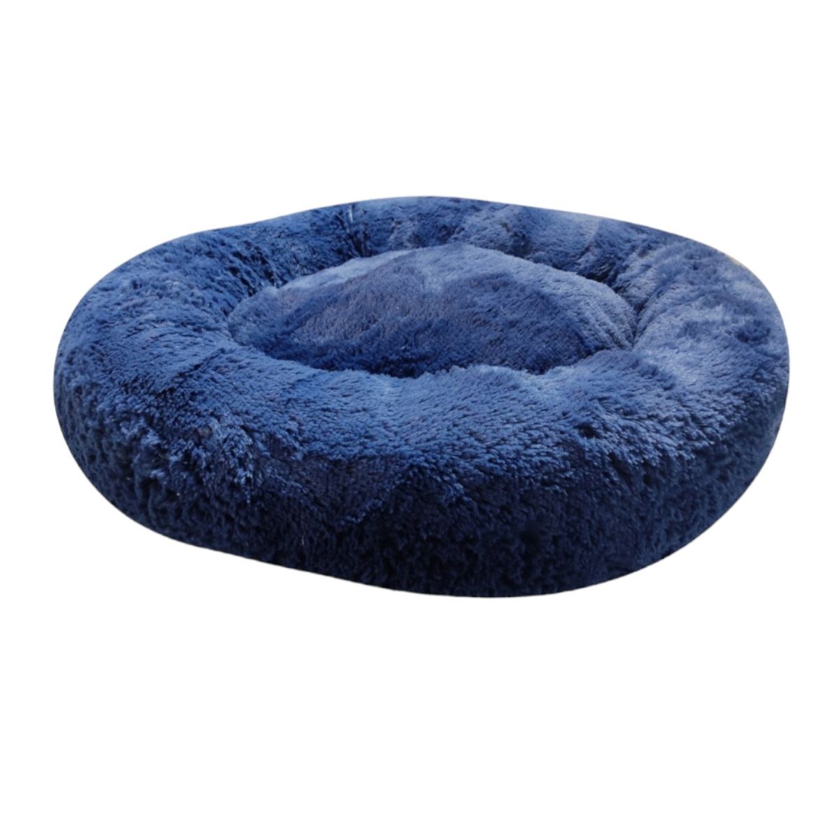 Cama Anti Estrés Lunics Azul Grande para Mascotas