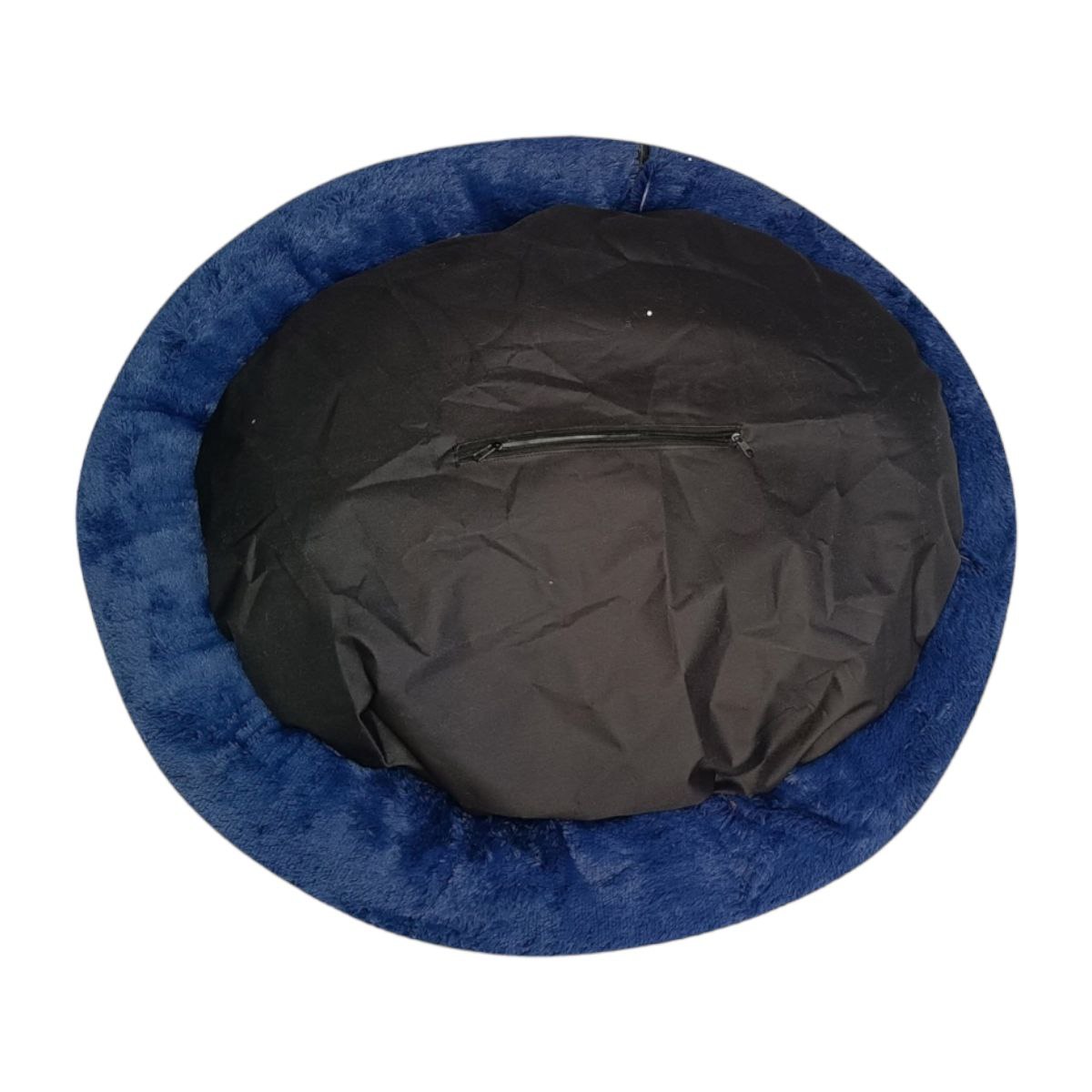 Foto 4 pulgar | Cama Antiestrés Lunics CA-ANCHAZM color Azul Marino Chica