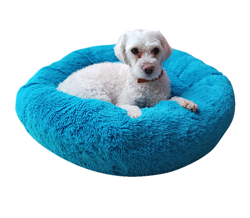 Foto 5 pulgar | Cama Anti Estrés Lunics CA-ANCHAZTU color Azul Turquesa Chica