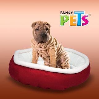 Foto 5 | Cama Fancy Pets Micro Bicolor para Mascota Tamaño Pequeño color Vino