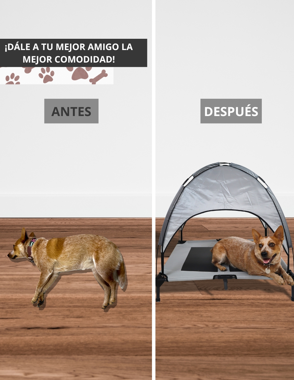 Foto 6 pulgar | Cama Elevada Ecomlab para Mascota